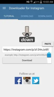 Video Downloader for Instagram android App screenshot 3